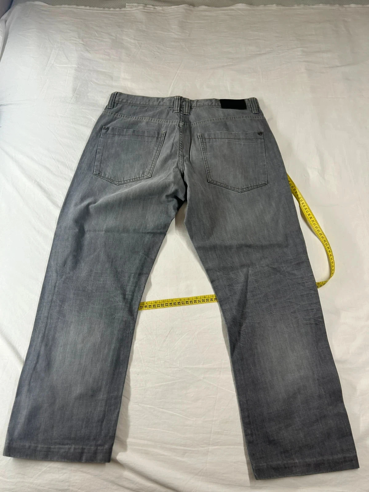 Calça jeans cinza reta Angelo Litrico w38 l34 – photo 14